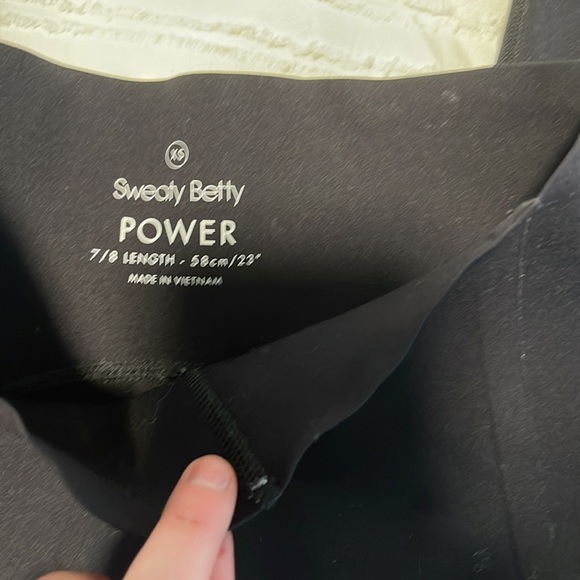 Sweaty Betty x Halle Berry Power shine high waisted pocket leggings - XS - Picture 4 of 8